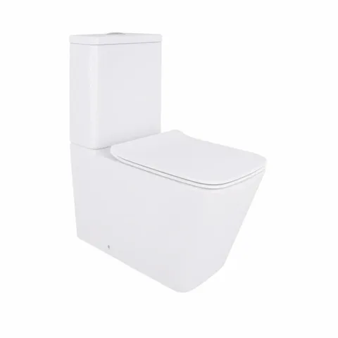 Унітаз підлоговий Qtap Crow Eco безобідковий з сідінням Soft-close QTCRO27W48750
