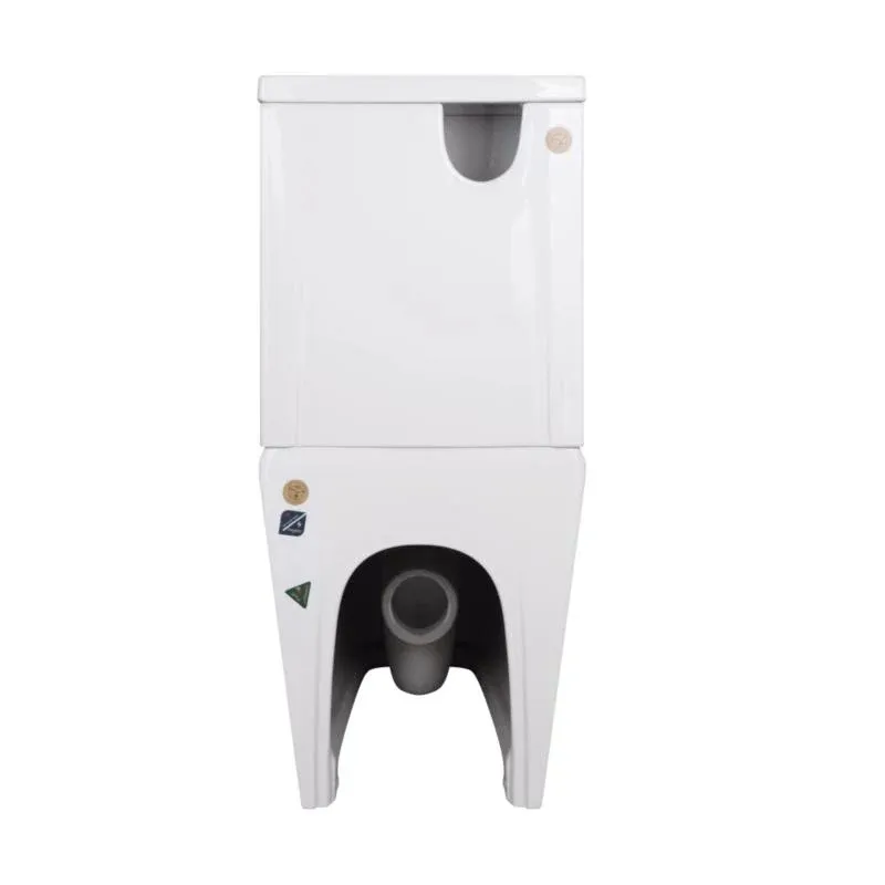 Унітаз підлоговий Qtap Crow Eco безобідковий з сідінням Soft-close QTCRO27W48750 — фото 8