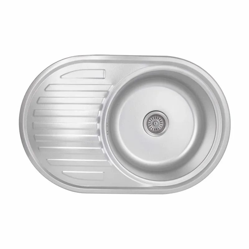 Кухонна мийка Brinex 7750 0,8 мм Micro Decor (BRIN7750MDEC08)