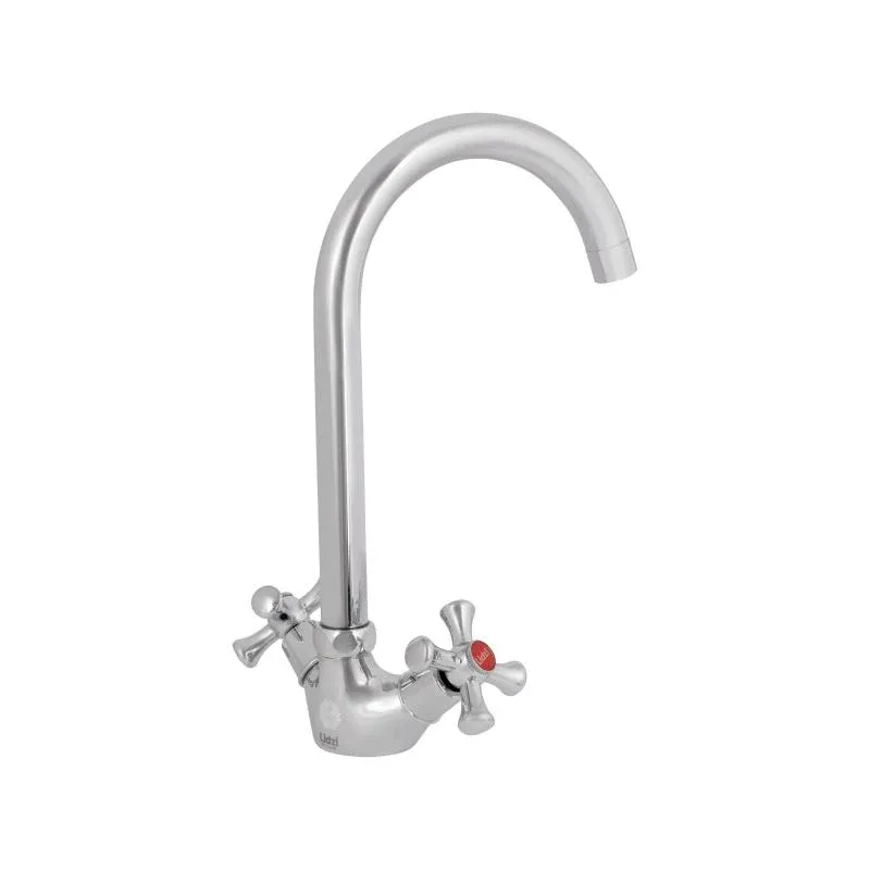 Змішувач для кухні Lidz Lamb 278F двохвентильний LDLAM278FCRM35071 Chrome — фото 3