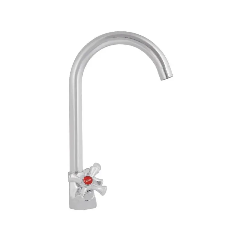 Змішувач для кухні Lidz Lamb 278F двохвентильний LDLAM278FCRM35071 Chrome — фото 4