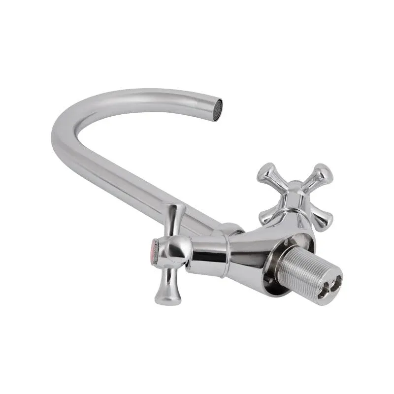 Змішувач для кухні Lidz Lamb 278F двохвентильний LDLAM278FCRM35071 Chrome — фото 5