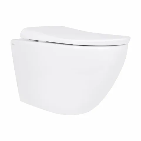 Унітаз підвісний Qtap Robin ML Ultra Quiet 490x365x325 мм, з сидінням Soft-close MagLock, White QTROBML26W49621