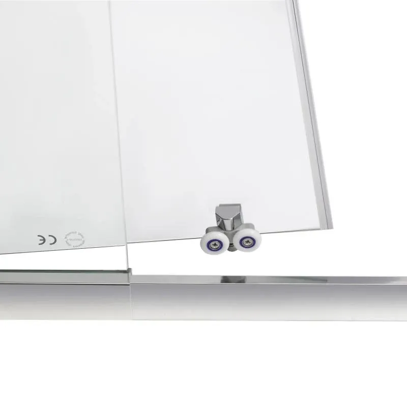 Душові двері в нішу Qtap Taurus CRM2012-13.C6 120-130x200 см, скло Clear 6 мм, покриття CalcLess — фото 7