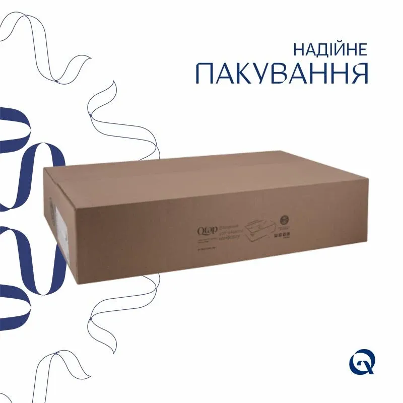 Раковина-чаша Qtap Kolibri 400х400х140 мм White QT10116303W — фото 5