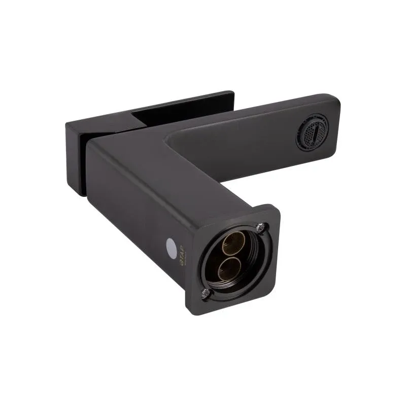 Змішувач для раковини Qtap Gemini QTGEM270GMB45676 Gunmetal Black PVD — фото 3