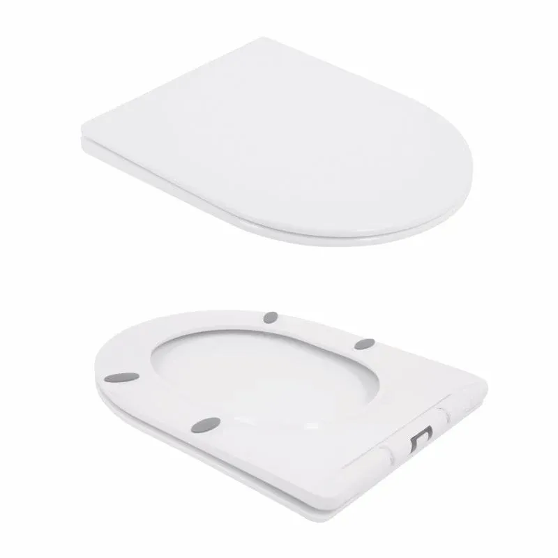 Унітаз підлоговий Qtap Swan Ultra Quiet з сидінням Soft-close 640x360x835 мм QT16222182TW White — фото 9