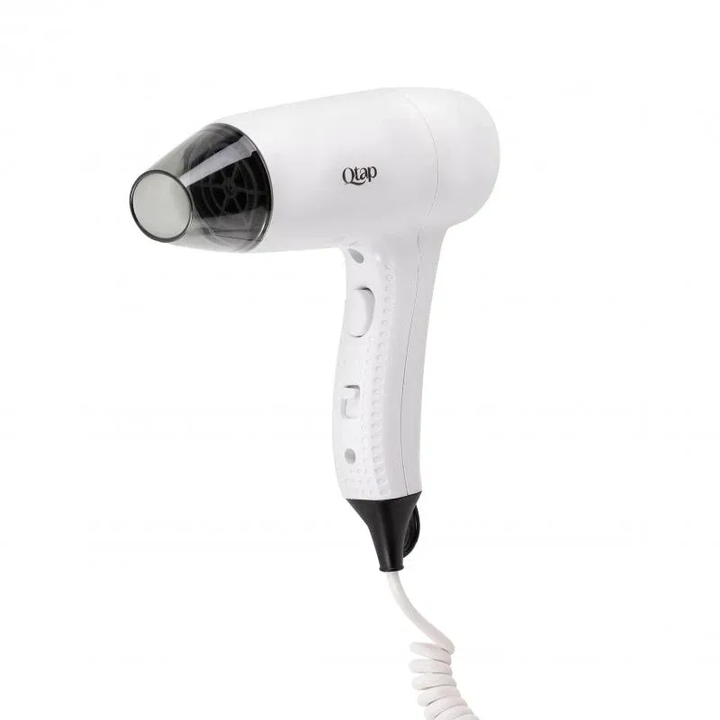 Фен із тримачем Qtap Pohodli 1200 Вт QTF1200ROP White (Pobut) — фото 3