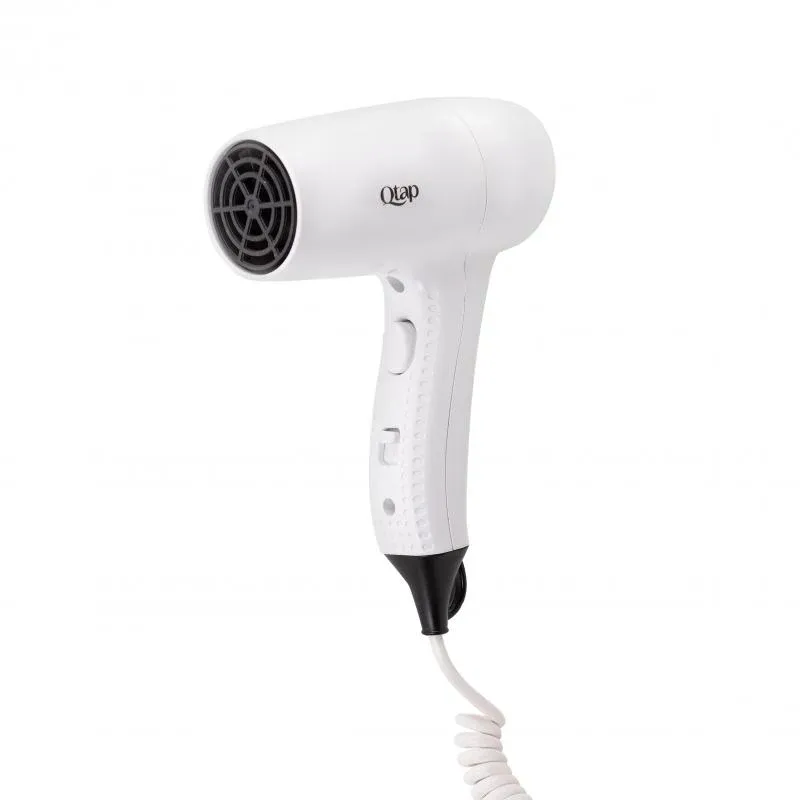 Фен із тримачем Qtap Pohodli 1200 Вт QTF1200ROP White (Pobut) — фото 4
