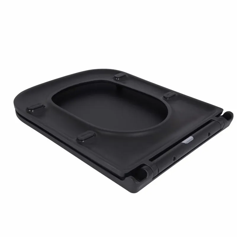Сидіння для унітаза Qtap Tern 420х340х35 мм, Matt Black, з мікроліфтом, Slim Duroplast, Quick Release QT99HY2322MB — фото 4