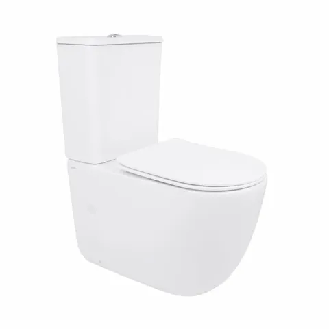 Унітаз підлоговий Qtap Leo Ultra Quiet 620×355×790 мм з сидінням Soft-close, White QTLEO27W49261