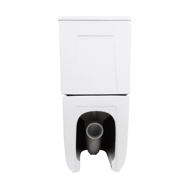 Унітаз підлоговий Qtap Leo Ultra Quiet 620×355×790 мм з сидінням Soft-close, White QTLEO27W49261 — фото 7