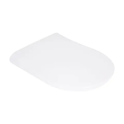 Qtap Сидіння для унітаза (Robin 490, Scorpio 490) 430x363x60 мм, White, з мікроліфтом, Slim Duroplast, MagLock QTSC179W48915