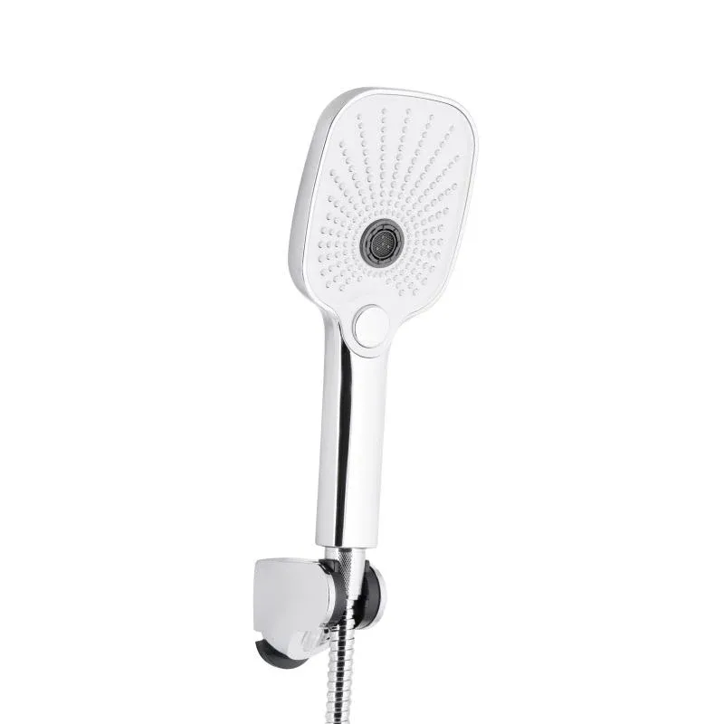 Змішувач для ванни Qtap Gemini (з душовим гарнітуром) QTGEM259CRW45683 Chrome/White — фото 4