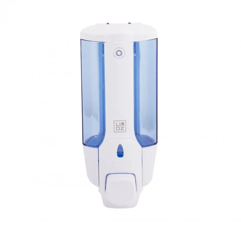 Дозатор для рідкого мила Lidz Playa 0101 настінний 380 мл LDPLA0101WHI22316 White — фото 3