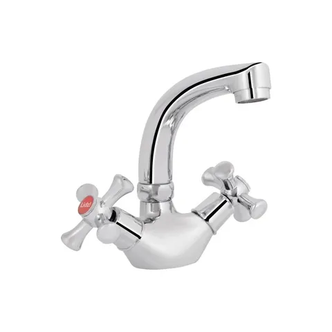 Змішувач для кухні Lidz Lamb 272F двохвентильний LDLAM272FCRM22018 Chrome