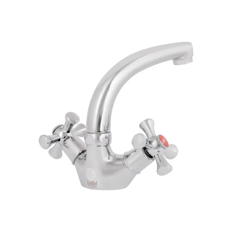 Змішувач для кухні Lidz Lamb 272F двохвентильний LDLAM272FCRM22018 Chrome — фото 3