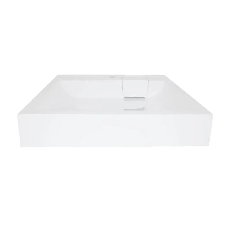 Раковина на пральну машину Qtap Arvin 595x595x115 мм, White QTARV2365WHI48575 — фото 3