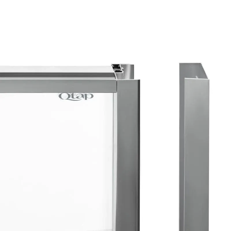 Душова кабіна Qtap Scorpio CRM10115-AC6 100x100 см, скло Clear 6 мм, покриття CalcLess, без піддона — фото 3