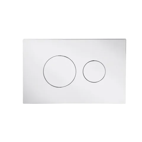 Клавіша змиву Qtap Standard 152x236x28 мм, Chrome, кругла QTSTD164CRM49469