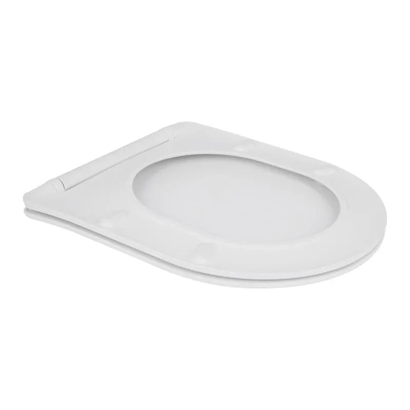 Сидіння для унітаза Qtap (Jay 490, Swan 490) з мікроліфтом Slim QT99SC6106W — фото 4