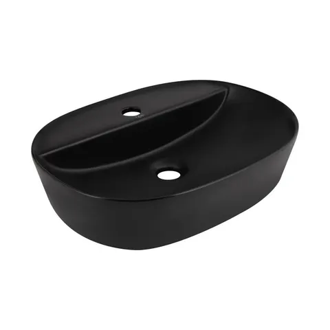 Раковина-чаша Qtap Scorpio 500x380x120 Matt black QT146533MB