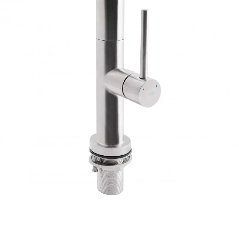 Змішувач для кухні Qtap Zdenek QTZDN9032103FC Brushed Nickel PVD — фото 3