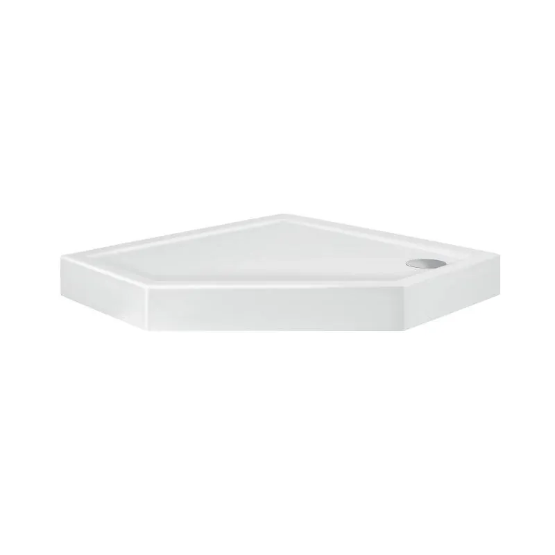 Набір Qtap душова кабіна Scorpio CRM10995-AC6 Clear 2120x900x900 мм + піддон Diamond 309912 90x90x12 см з сифоном — фото 3