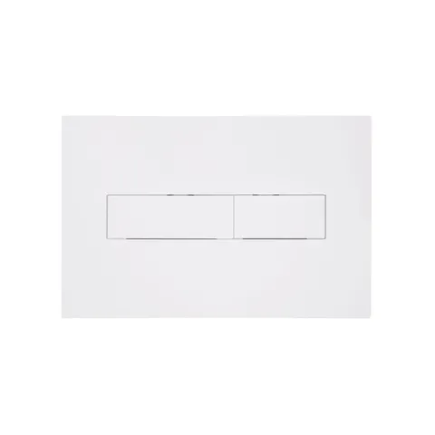 Клавіша змиву Qtap Standard 152x236x28 мм, White, лінійна QTSTD164W49471