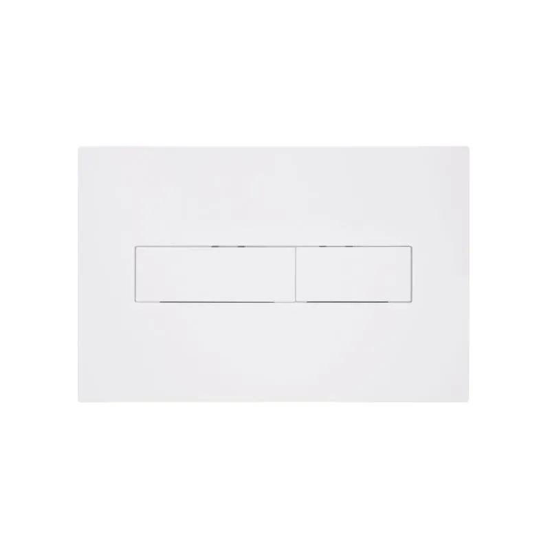 Клавіша змиву Qtap Standard 152x236x28 мм, White, лінійна QTSTD164W49471