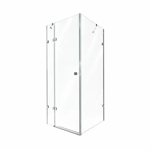 Душова кабіна Qtap CAPRICORN CRM1011SC6 100х100 см, скло Clear 6 мм, CalcLess, без піддона