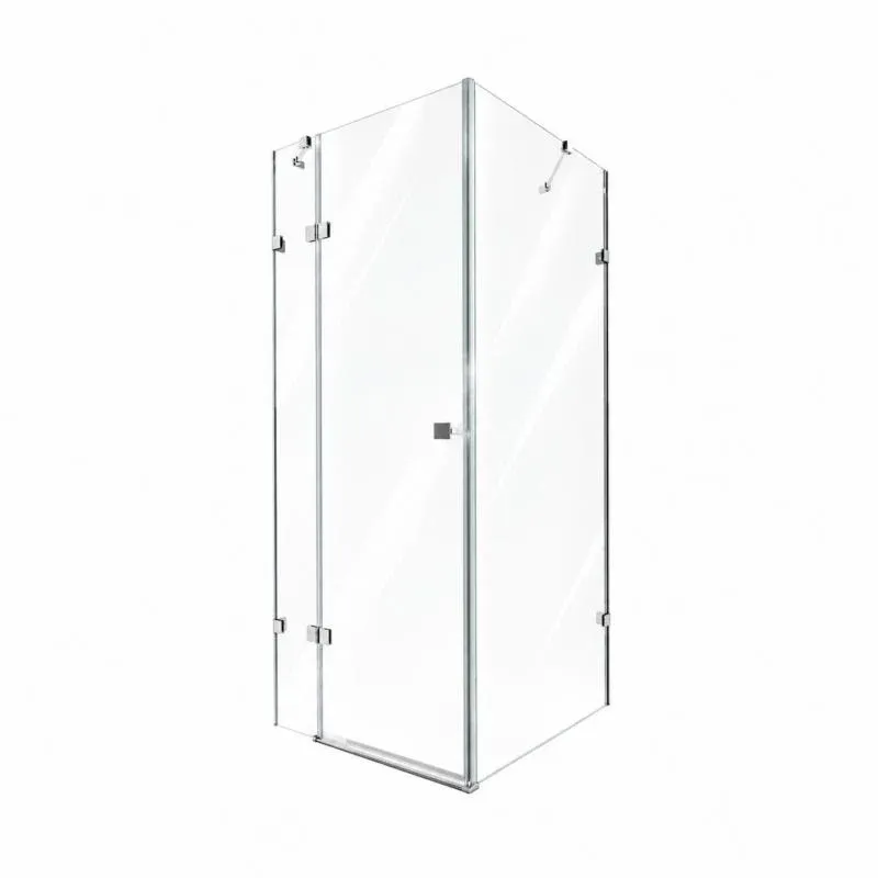 Душова кабіна Qtap CAPRICORN CRM1011SC6 100х100 см, скло Clear 6 мм, CalcLess, без піддона