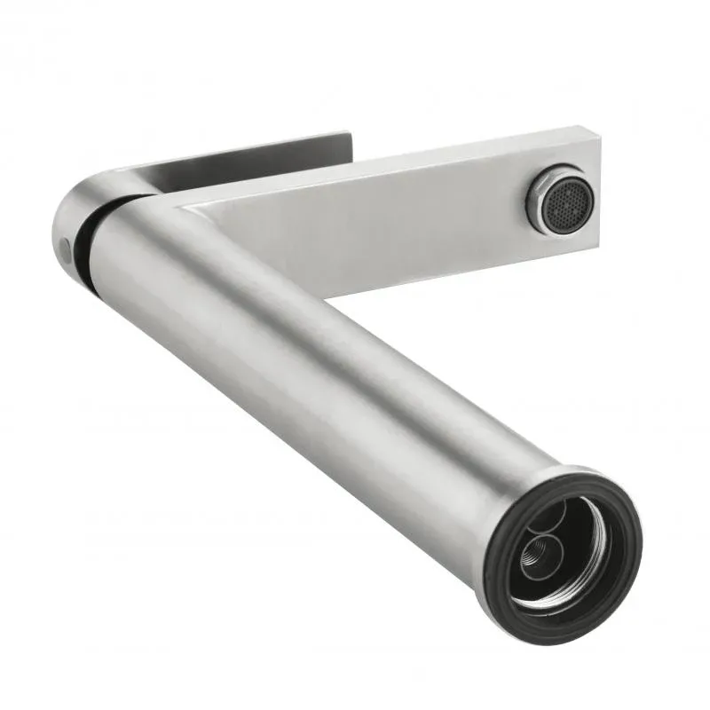 Змішувач для раковини високий Lidz Nexus 001FH (k35)  LDNEX001FHNKS49185 Nickel — фото 5