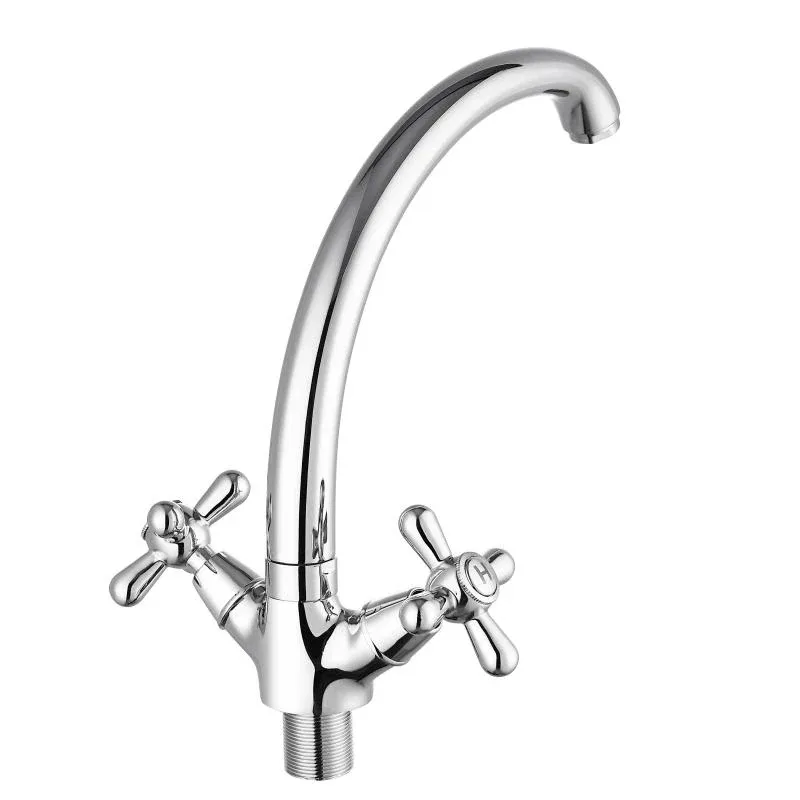 Змішувач для кухні Lidz Dominox 273F двохвентильний LDDOM273FCRM35539 Chrome — фото 4