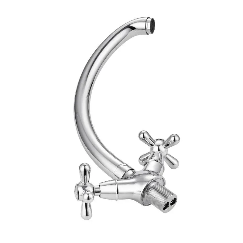 Змішувач для кухні Lidz Dominox 273F двохвентильний LDDOM273FCRM35539 Chrome — фото 5