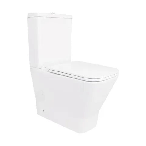 Унітаз-компакт Qtap Cardinal Ultra Quiet безободковий з сидінням Soft-close QT04222168AUQ3W