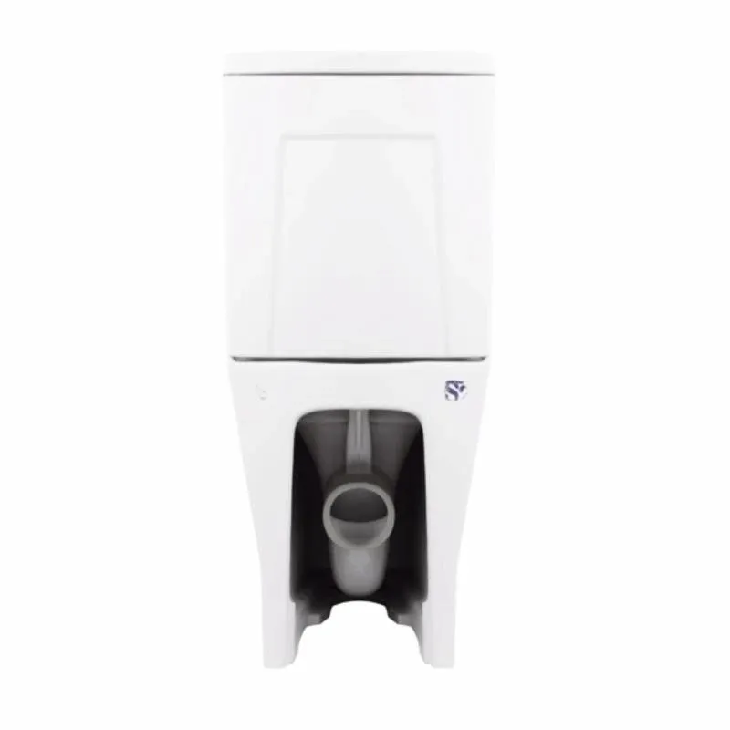 Унітаз-компакт Qtap Cardinal Ultra Quiet безободковий з сидінням Soft-close QT04222168AUQ3W — фото 7