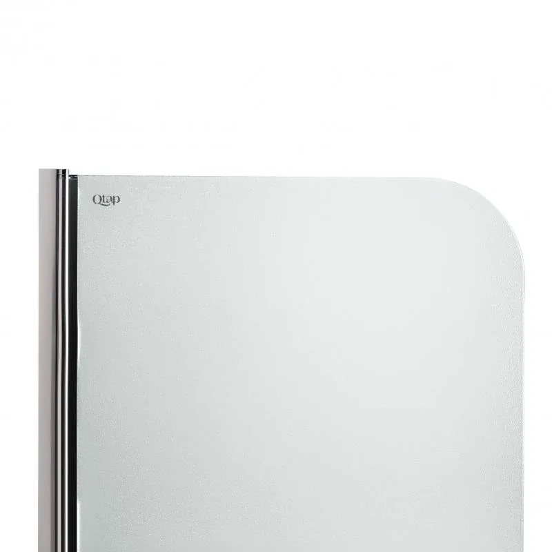 Штора на ванну Qtap Standard CRM407513APL скло Pear 6 мм, 75х140 см, ліва — фото 3