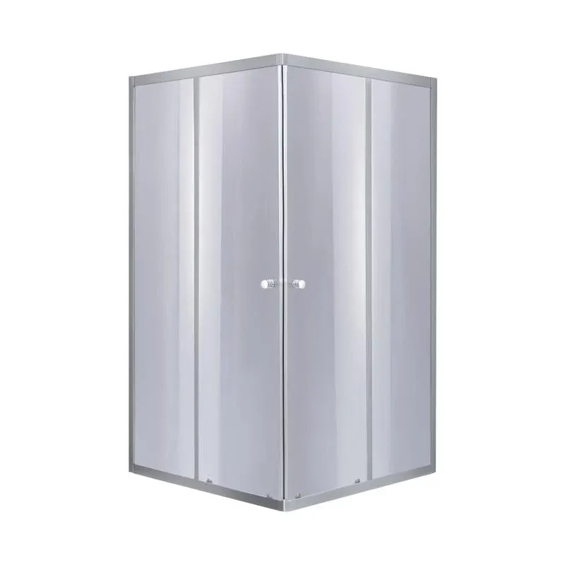 Душова кабіна Lidz Wawel SC90x90.SAT.LOW.GR, скло тон. 4 мм + Lidz Душовий піддон KAPIELKA ST90x90х14 — фото 3