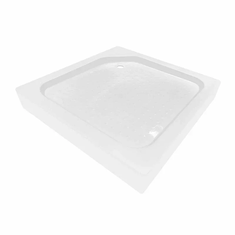 Душова кабіна Lidz Wawel SC90x90.SAT.LOW.GR, скло тон. 4 мм + Lidz Душовий піддон KAPIELKA ST90x90х14 — фото 10