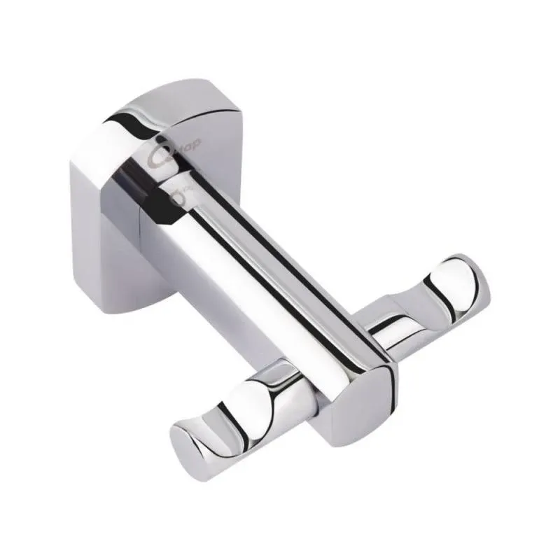 Гачок Qtap Liberty подвійний QTLIBCRM1154 Chrome — фото 3