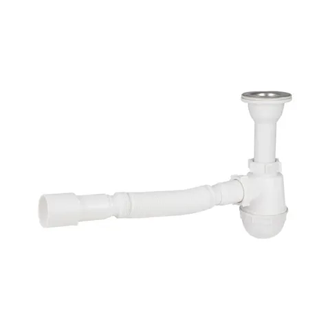 Сифон для раковини Lidz (WHI) 60 06 Y001 01 (вихід 50 мм)