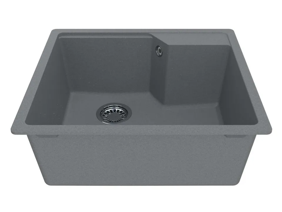 Кухонна мийка Lisa 560 (GRAY) — фото 4