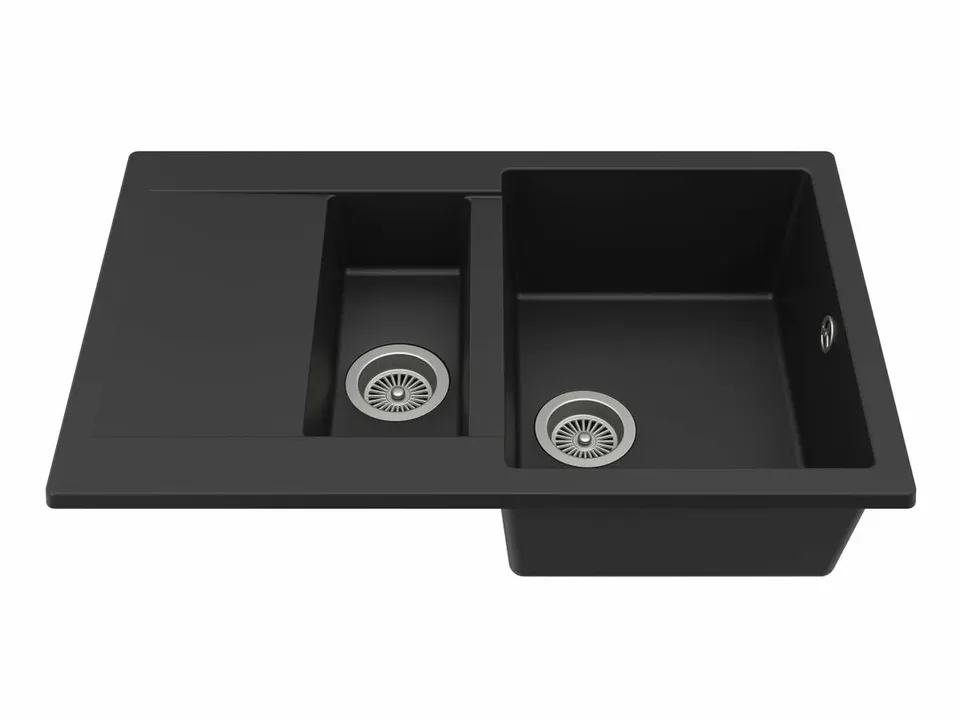 Кухонна мийка LaPas (TOTAL BLACK) — фото 3