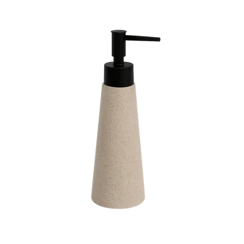Диспенсер для рідкого мила PureLine, корпус sand, фурнітура black