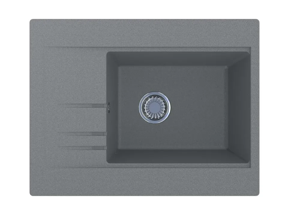 Кухонна мийка Bodrum 650 (GRAY) — фото 3