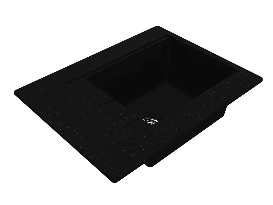 Кухонна мийкаBodrum 650 (BLACK SHINE)