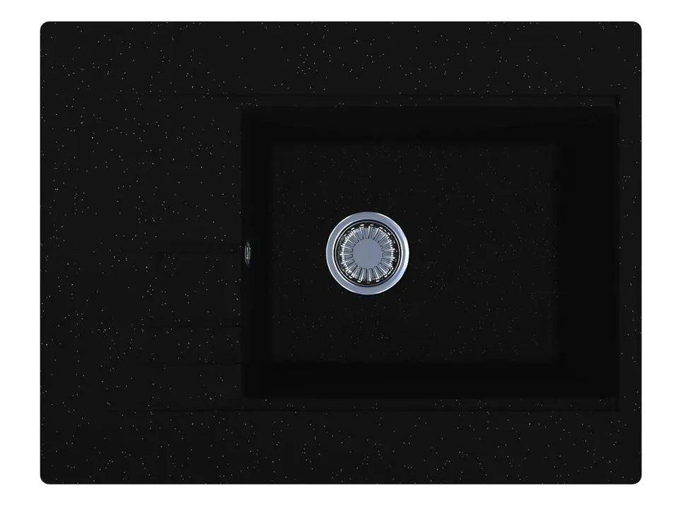 Кухонна мийкаBodrum 650 (BLACK SHINE) — фото 3