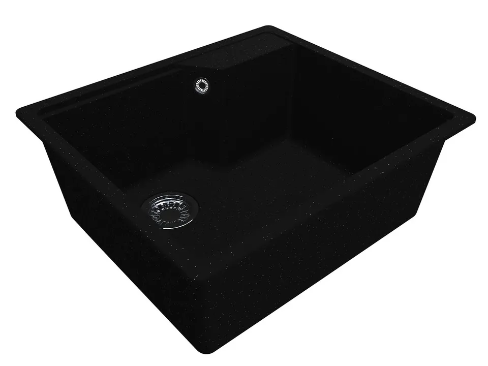 Кухонна мийка Lisa 560 (BLACK SHINE)