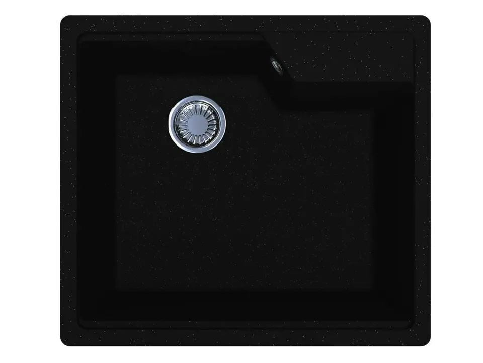 Кухонна мийка Lisa 560 (BLACK SHINE) — фото 3